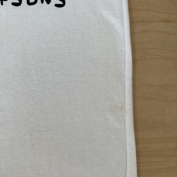 Vintage The Simpsons Sweet Dreams Shirt XL Long White 90s Cartoon Promo Sleeping - Picture 5 of 10